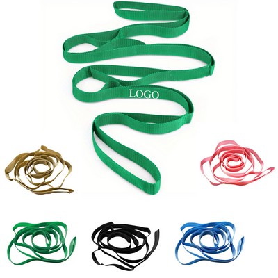 Non - Elastic Yoga Stretch Strap