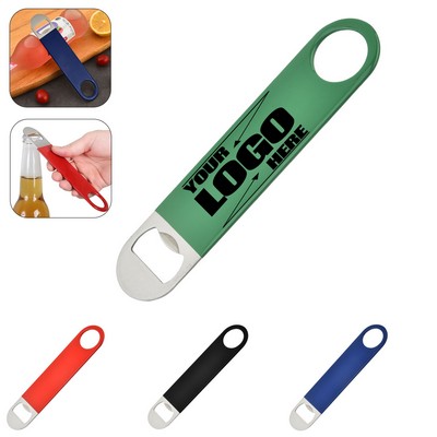 Vinyl Wrapped Paddle Style Bottle Opener