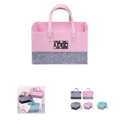 Felt Collapsible Storage Bag