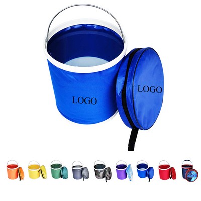 Foldable Oxford Waterproof Buckets With Carrying Bag