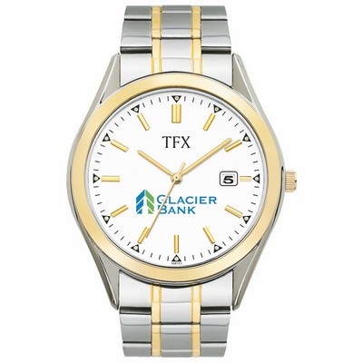 TFX Men's Two Tone Bracelet Watch