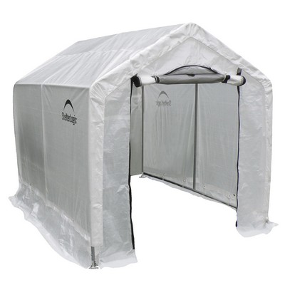 Greenhouse Pk 6x8x6'6 Clr Vents Shelves