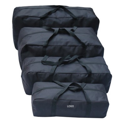 Oxford Cloth Outdoor Storage Tote Reinforced Carrying Bag for Folding Tables & Chairs