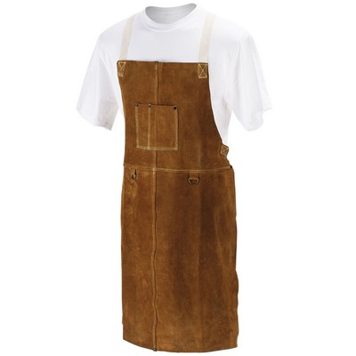 Black Stallion 36A SIDE SPLIT COWHIDE LEATHER 36" WELDING BIB APRON