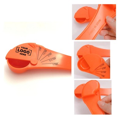 Adjustable Plastic Spoon Measuring Powdered Milk Fruit Powder Protein Powder