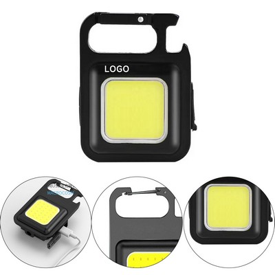 Mini Portable USB COB Flashlight