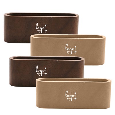 Wood Business Card Holder