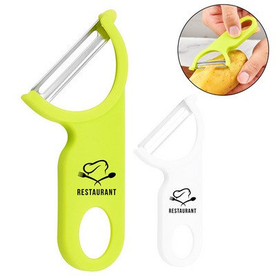 Portable Stainless Steel Fruit & Vegetable Peeler