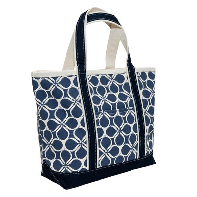 Ventura Tote Medium Blue Clover