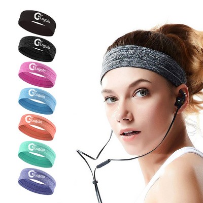 Sweat Bands Headbands for Workout, Wicking Sweatband