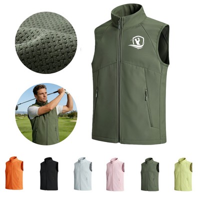 Lightweight Soft Men's Golf Vest