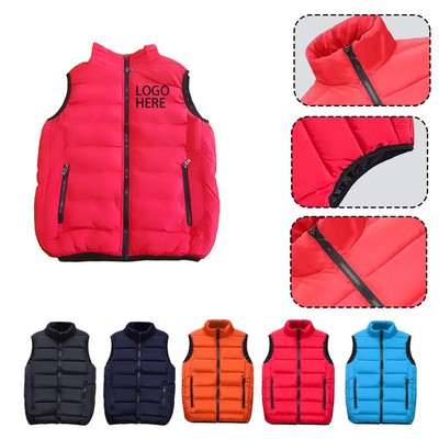 Collapsible Warm Down Vest