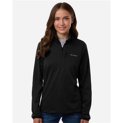 Columbia® Women's Essential Hike™ Grid Fleece Half-Zip Pullover