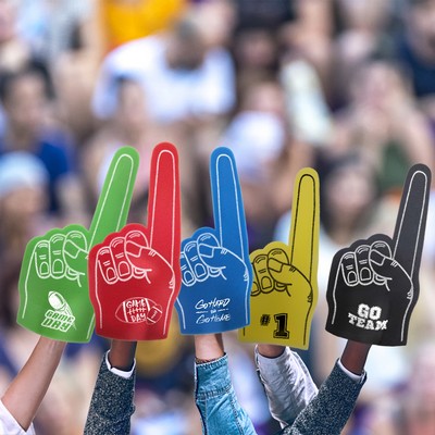 Foam 18" #1 Cheering Hand (Air Freight)