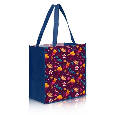 Laminated Non Woven Tote Bag 13'' x 13'' x 5''