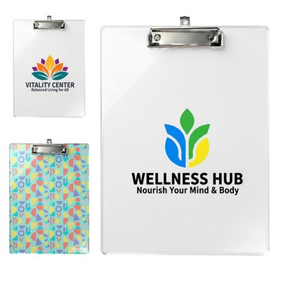 A4 Full-Color Acrylic Portfolio Pad