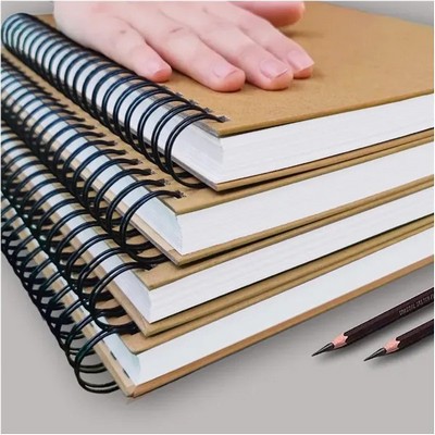 A5 Cowhide Coil Notebook