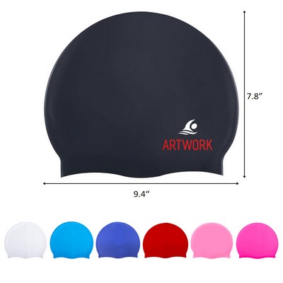 Waterproof Silicone Swimming Cap