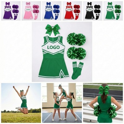 Student Cheerleading Performance Costume Set