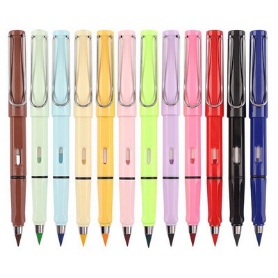 Magical Eternal Pencil Plastic Barrel Colored Pencil Reusable Everlasting Pencil