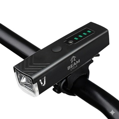 Aluminum Alloy Bicycle Headlight USB Rechargeable Smart Sensor