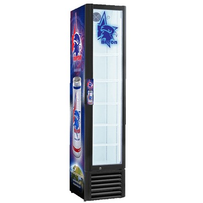 280L Slim Glass Door Fridge