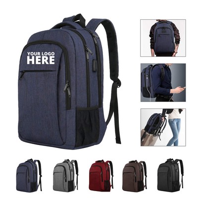 Business Backpack with USB Charging