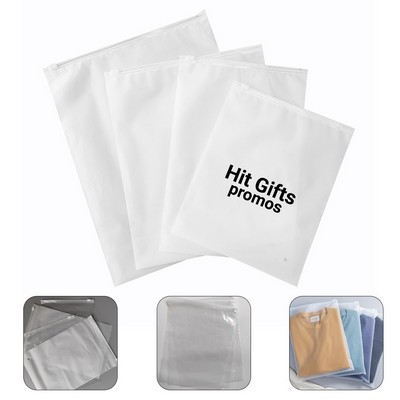 Frosted PE Zip Bag
