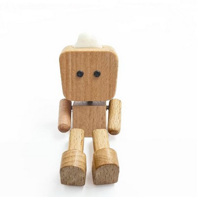 Shaking Leg Wooden Man