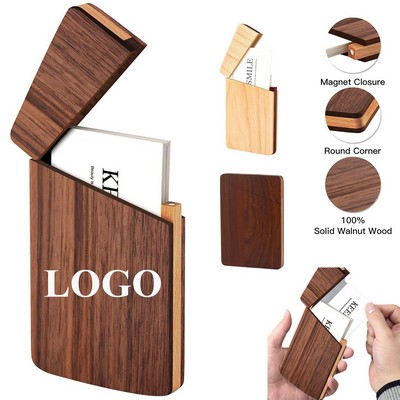 Wooden Luxury Business Card Holder