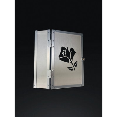 Hinged Box w/Die-Cut Design
