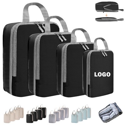 Travel Packing Cubes Compression Bag Set