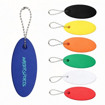 Floating Foam Keychain – Custom Logo Buoyant Key Tag for Boating, Fishing, and Water Promotions