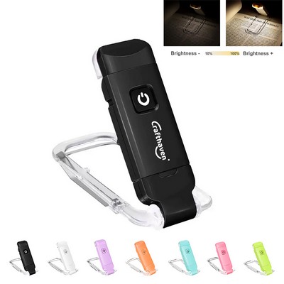 3 Levels Rechargeable Dimmable Bookmark Light