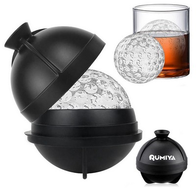 Silicone Golf Shape Ice Ball Mold