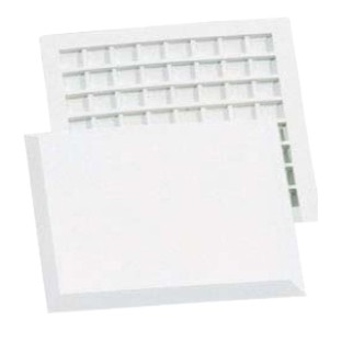 White Rubber Throw-Down Base w/Waffle Bottom