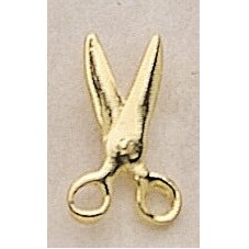 Scissors Marken Design Cast Lapel Pin (Up to 7/8")