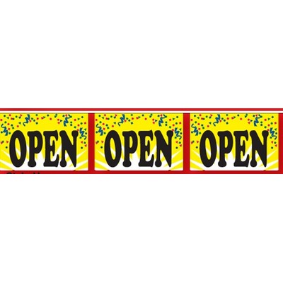 60' Confetti Collection Pennant (Open)