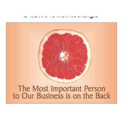 Grapefruit Photo Hand Mirror (2½"x3½")