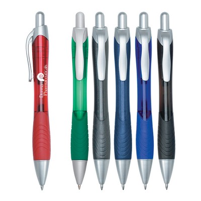 Rio Gel Pen With Contoured Rubber Grip