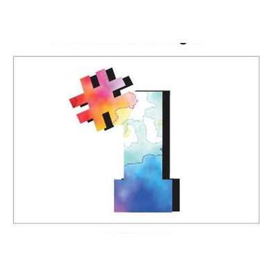 #1 Rectangle Metal Photo Magnet (2"x3")