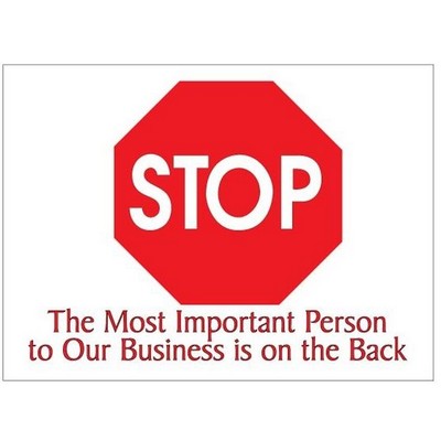 Stop Sign Rectangle Photo Hand Mirror (2½"x3½")