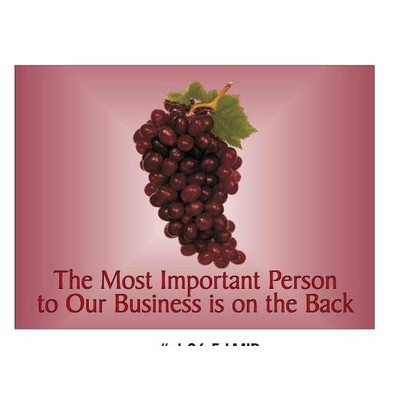 Purple Grapes Photo Hand Mirror (2½"x3½")