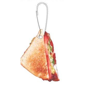 Sandwich T-Shirt Zipper Pull