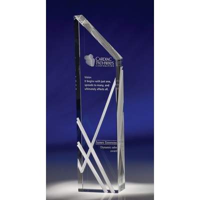 9" Perceptions Crystal Award