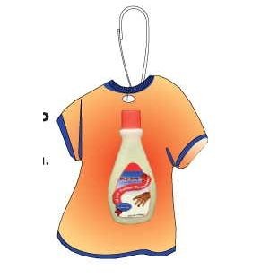 Nail Polish Remover T-Shirt Zipper Pull