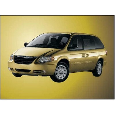 Mini Van Rectangle Metal Photo Magnet (2"x3")