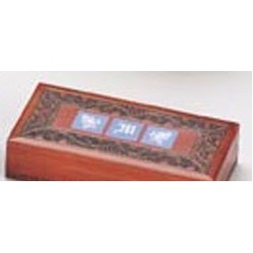 Custom Laser Engraved Wood Box w/Patterned Lid