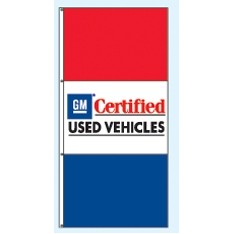 Double Faced Interceptor® Drape Flags- (GM® Certified Used Vehicles)