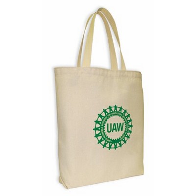 Canvas Tote Bag (14"x13"x3")